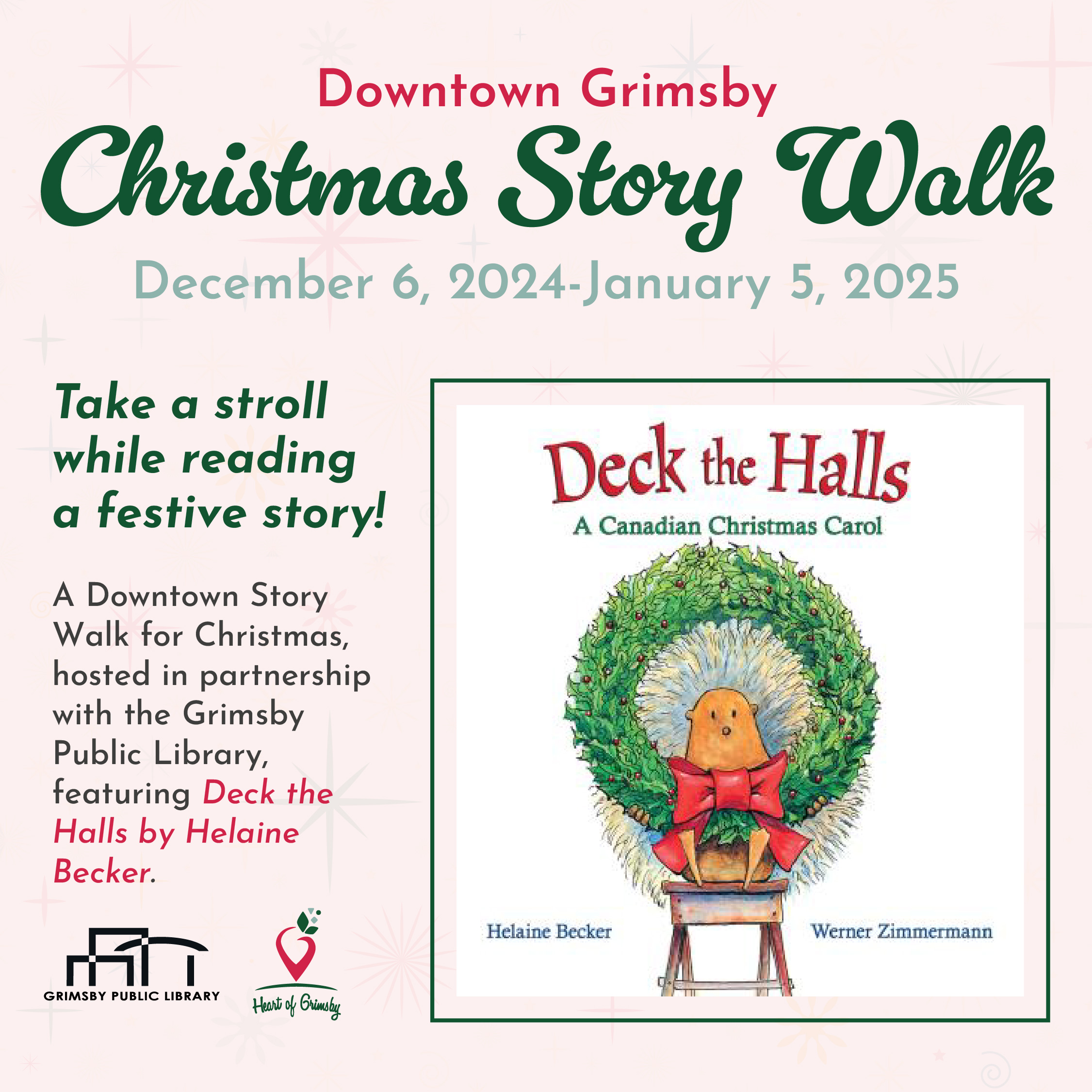 Christmas Story Walk in Downtown Grimsby